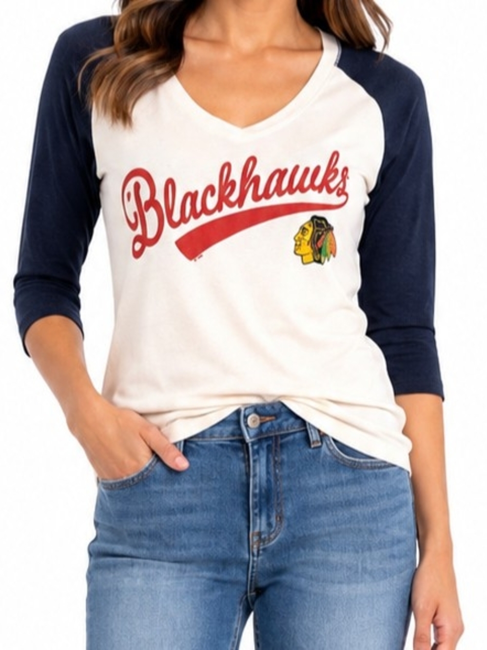 Chicago Blackhawks V-Neck NWT